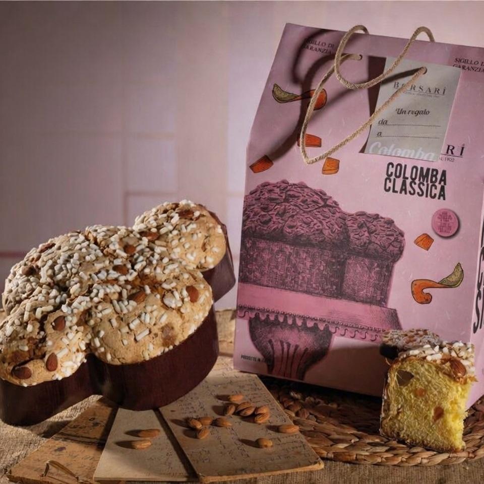 borsari dolce di pasqua colomba classica borsari da 1 kg. - foto 2