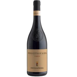 Vino rosso dolcetto d’alba doc parpan fonatanafredda 75 cl