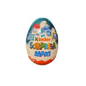 Ovetto sorpresa maxi i puffi  100g