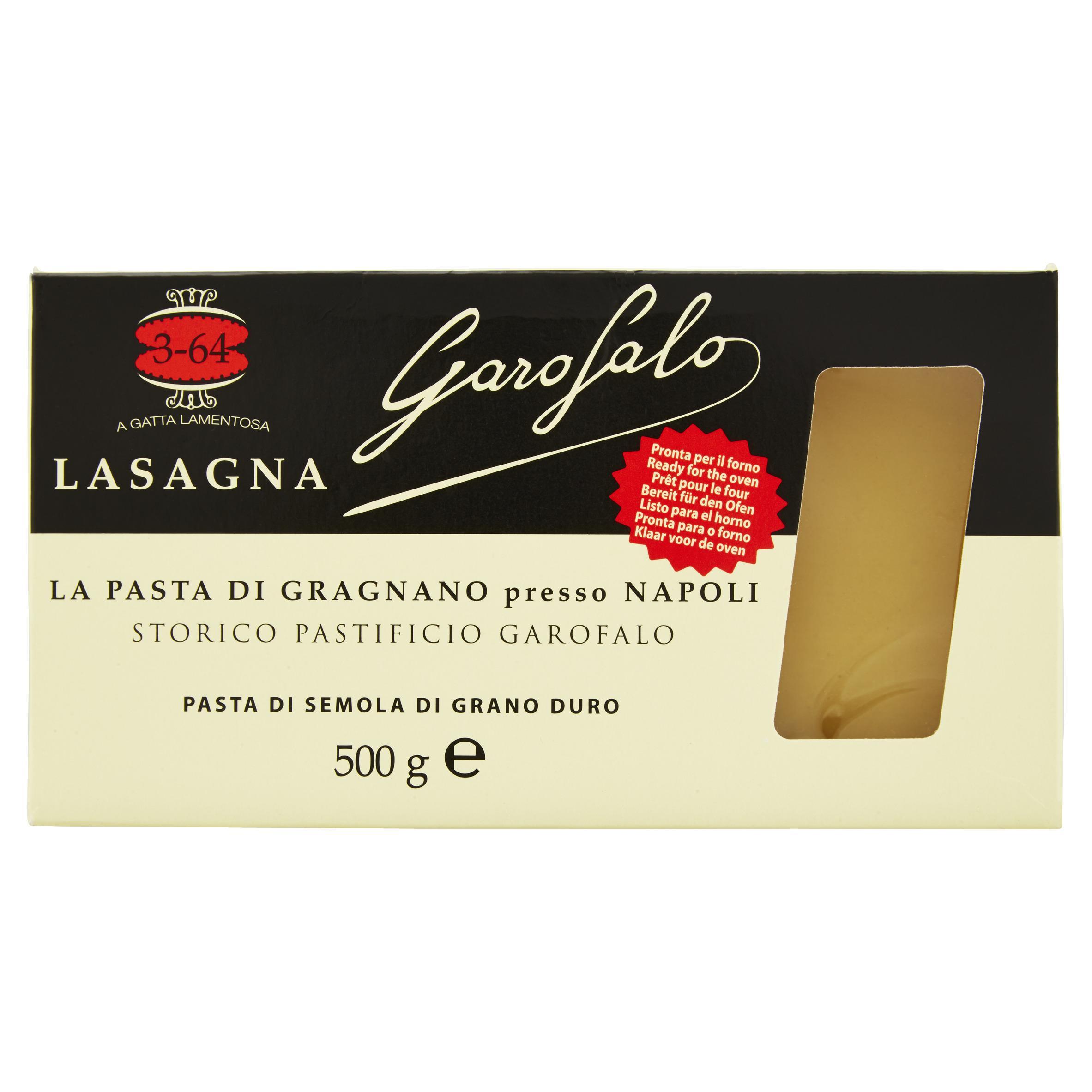 garofalo lasagne di semola di grano duro garofalo 500 gr - foto 1