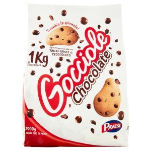 Biscotti  gocciole al cioccolato 1kg