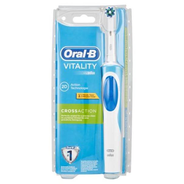Vitality CrossAction Spazzolino Elettrico Ricaricabile Oral-B Vitality CrossAction Spazzolino Elettrico Ricaricabile Oral-B