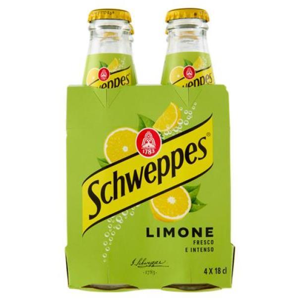 Limone Bibita Gassata in Bottiglia di Vetro Schweppes Limone Bibita Gassata in Bottiglia di Vetro Schweppes