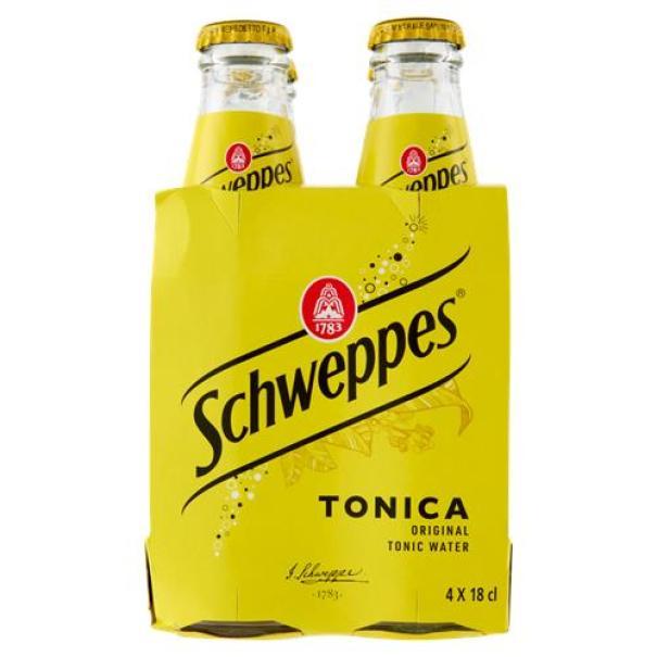 Acqua Tonica in Bottiglia di Vetro Schweppes