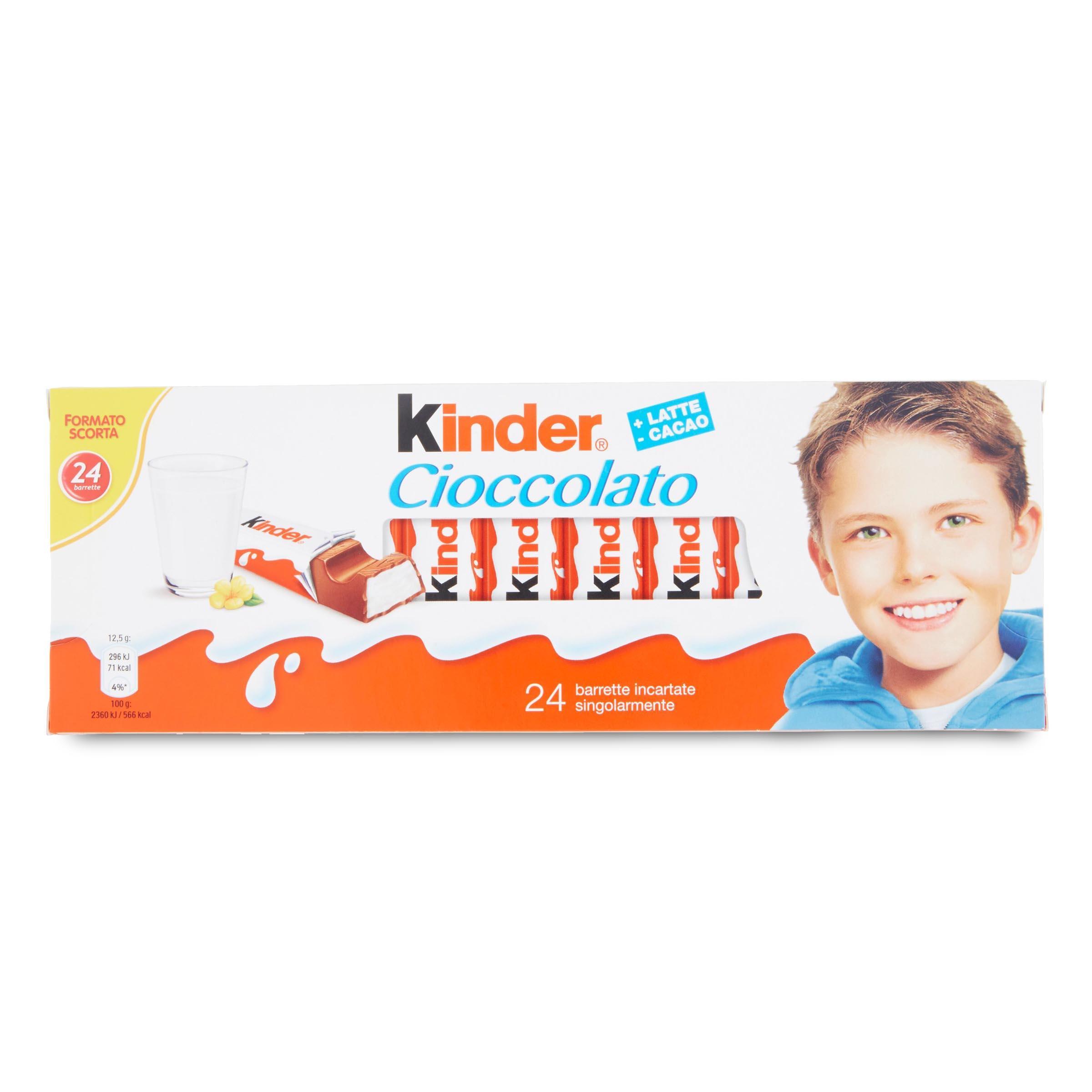 kinder barrette di cioccolato kinder 300 gr - foto 1