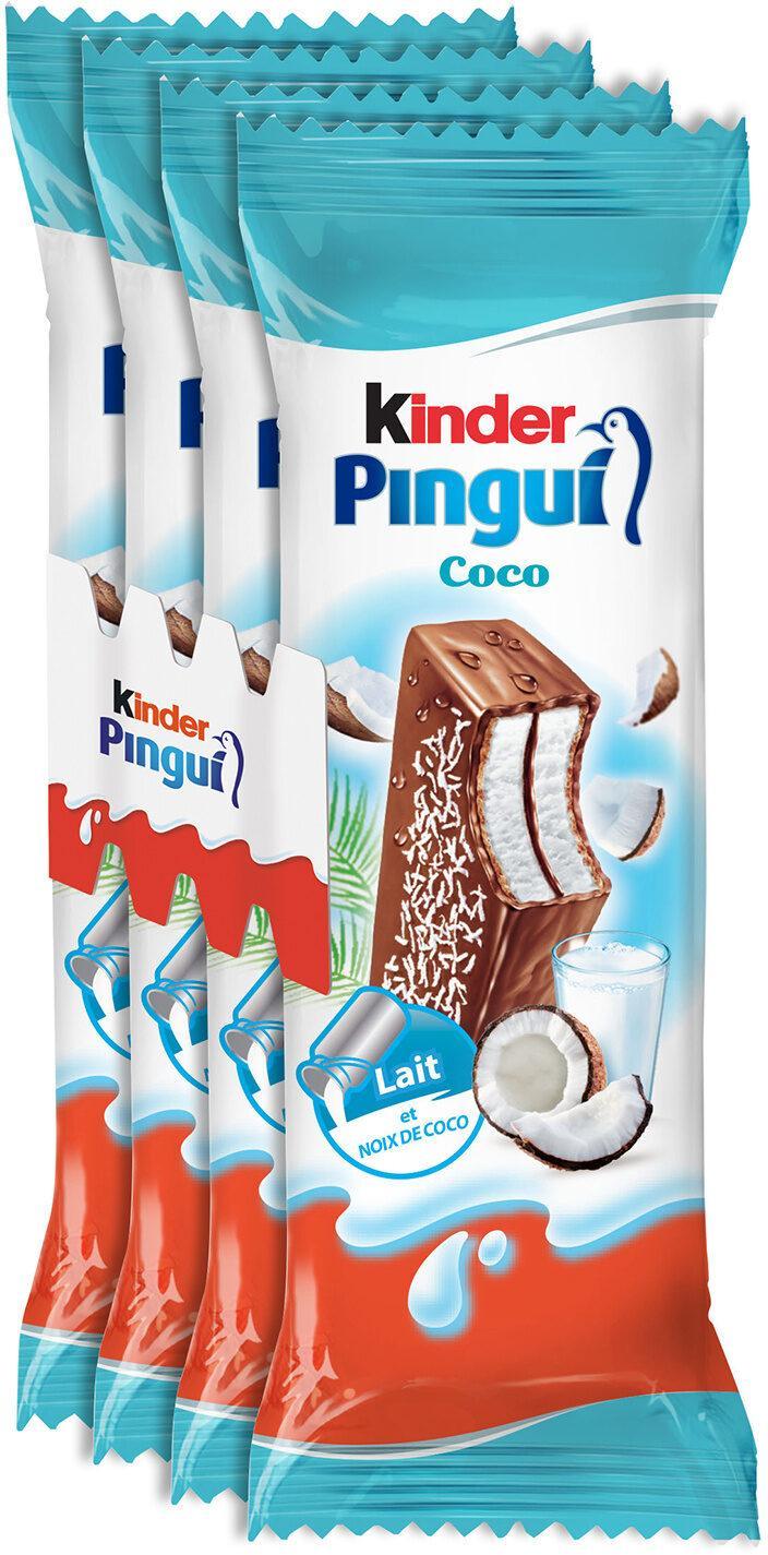 kinder merendina al cioccolato pingui cocco kinder 120 gr - foto 1