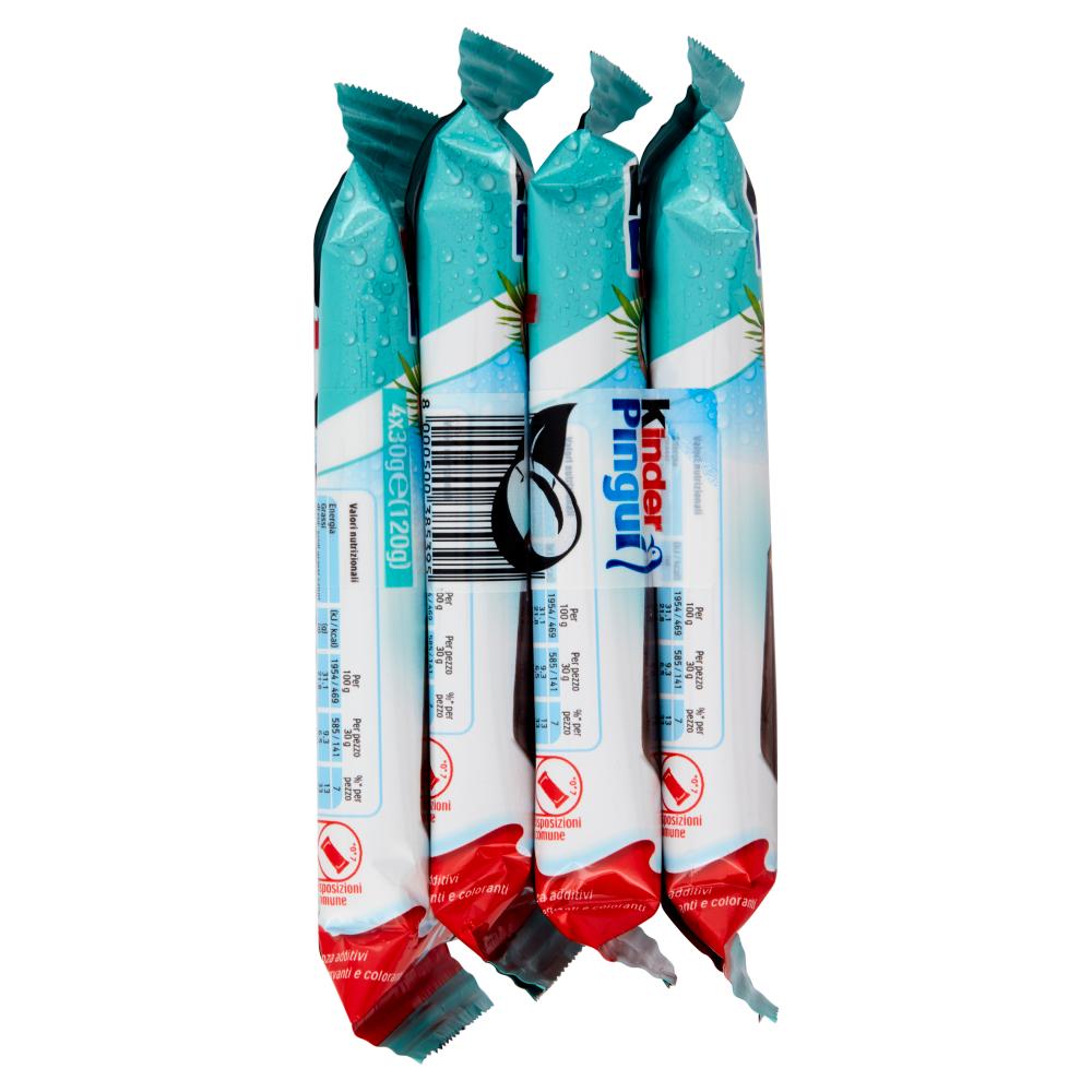 kinder merendina al cioccolato pingui cocco kinder 120 gr - foto 2