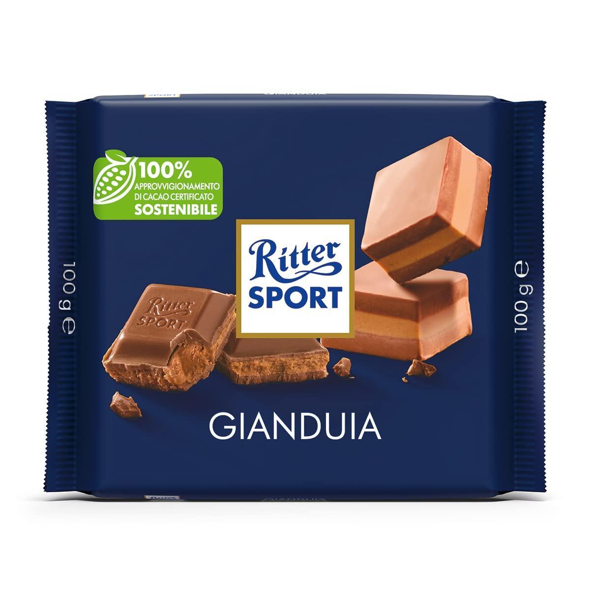 rittersport, cioccolato, cioccolatobianco, crispy, tavoletta, snack, dolci, golositu00e0, eccellenza, 100 GR ritter sport tavoletta di cioccolato bianco crispy ritter 100 gr - foto 1