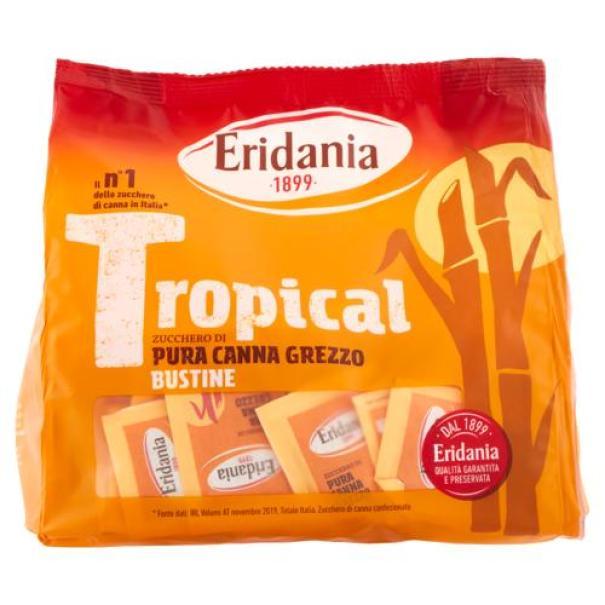 eridania zucchero di canna grezzo tropical eridania in bustine 1kg - foto 1 eridania zucchero di canna grezzo tropical eridania in bustine 1kg - foto 1