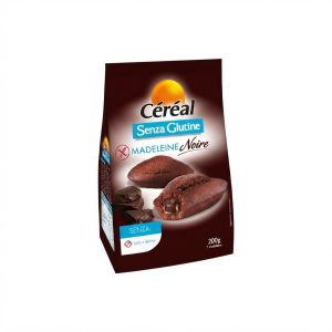 Merendine  madeleine noire senza glutine 200 gr.