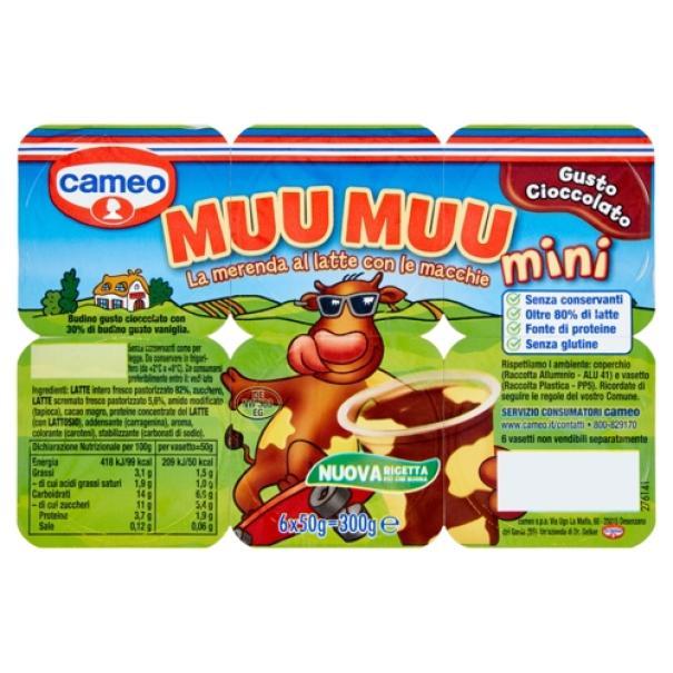 Merendine al Cioccolato Muu Muu Mini Cameo
