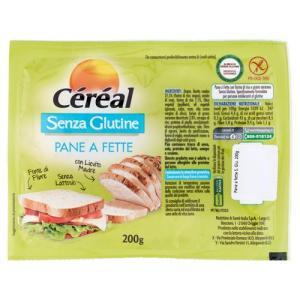 Pane a fette con fibre senza glutine
