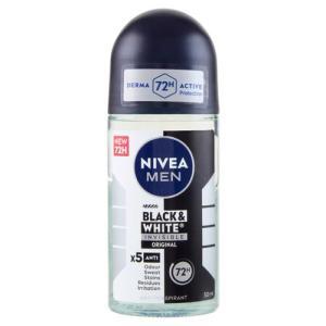 Deodorante roll-on uomo black & white invisible original  men 50 ml