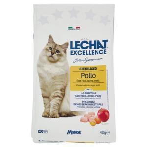 Crocchette per gatti sterilizzati  excellence pollo 400g