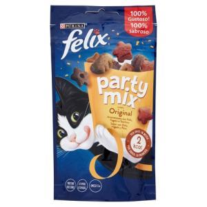 Snack per gatti party mix original con pollo fegato e tacchino