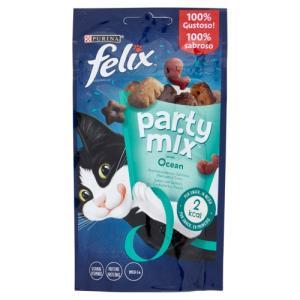 Snack per gatti party mix ocean con salmone merluzzo e trota