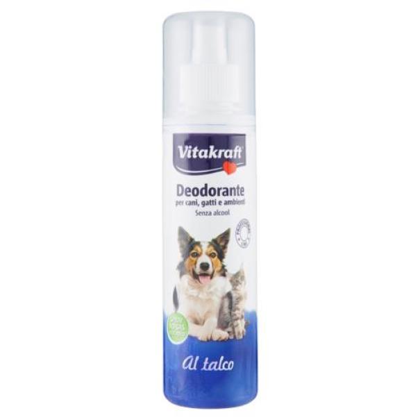 Spray Deodorante al Talco per Cani e Gatti Vitakraft Spray Deodorante al Talco per Cani e Gatti Vitakraft