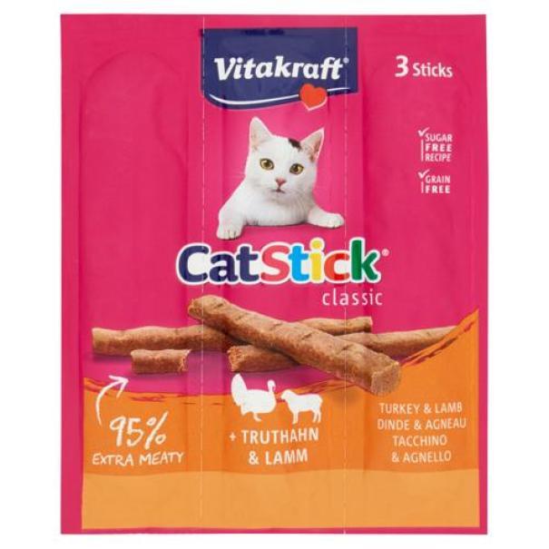 Snack per Gatti Cat Stick Mini al Tacchino e Agnello Vitakraft Snack per Gatti Cat Stick Mini al Tacchino e Agnello Vitakraft