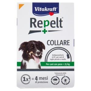 Collare antiparassitario per cani di taglia piccola e media repelt
