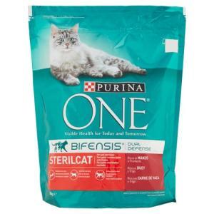 Crocchette per gatti sterilizzati sterilcat manzo e frumento