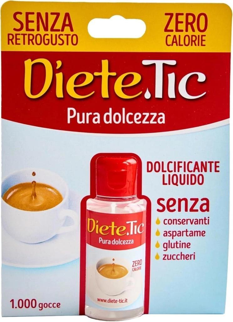 diete tic dolcificante liquido zero calorie diete tic 50 ml. - foto 1