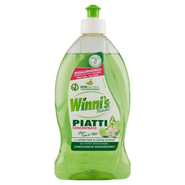Detersivo Piatti Concentrato Lime e Fiori di Mela Winni's Naturel 500 ml Detersivo Piatti Concentrato Lime e Fiori di Mela Winni's Naturel 500 ml