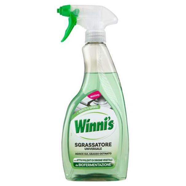 Sgrassatore Universale Igienizzante Spray Winni's Naturel 500 ml