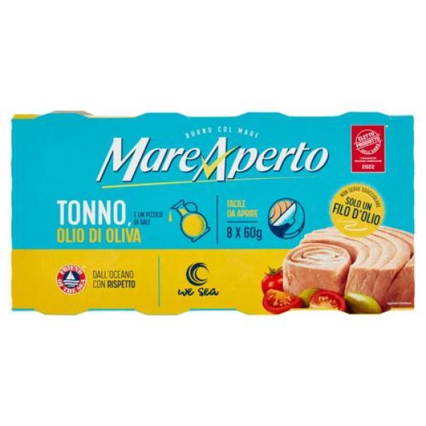 Tonno all'Olio di Oliva Confezione Multipla Mare Aperto Tonno all'Olio di Oliva Confezione Multipla Mare Aperto