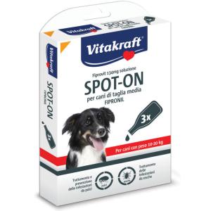 Repellente spot on per cani di media taglia