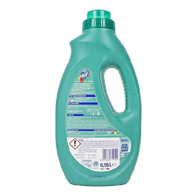 ace candeggina per colorati gentile delicata ace fresco profumo da 1 lt. - foto 2