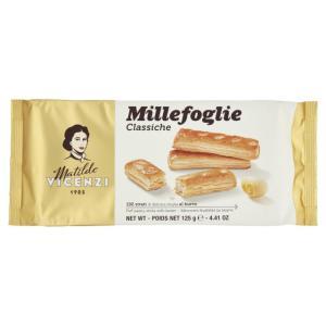 Pasticceria millefoglie classiche vicenzi 125 gr.