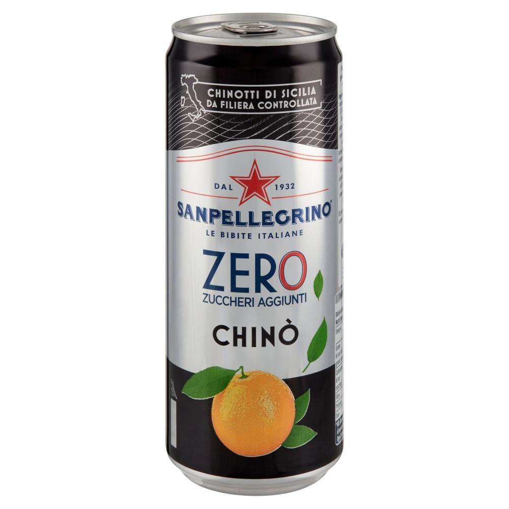san pellegrino bevanda analcolica chinotto zero zuccheri sanpellegrino 33 cl. - foto 1