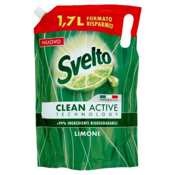svelto detergente per  piatti ricarica pouch limone svelto 170 cl. - foto 1