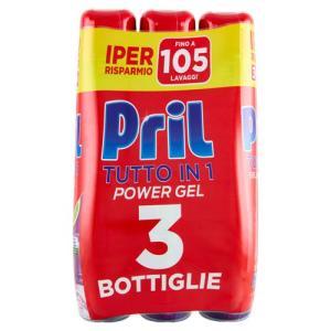 Detersivo per lavastoviglie all in one gel al limone e lime  3 x 630 ml