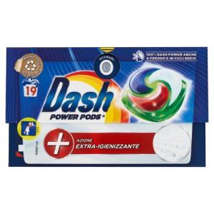 Detersivo lavatrice in capsule pods power extra igienizzante 19 lavaggi