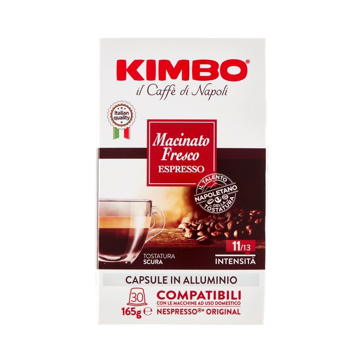 kimbo capsule caffè kimbo macinato fresco compatibili nespresso 30 capsule - foto 1 kimbo capsule caffè kimbo macinato fresco compatibili nespresso 30 capsule - foto 1