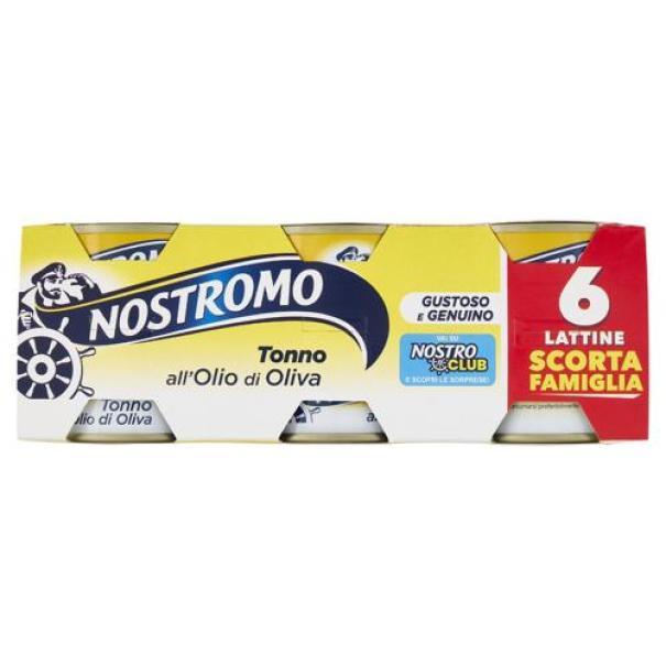 nostromo tonno all'olio di oliva nostromo 6x60 gr. - foto 1