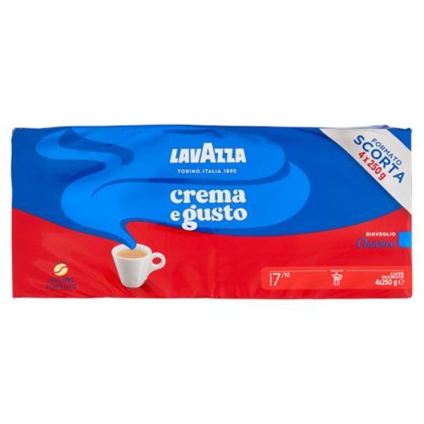 Caffe Macinato Crema e Gusto Classico Lavazza