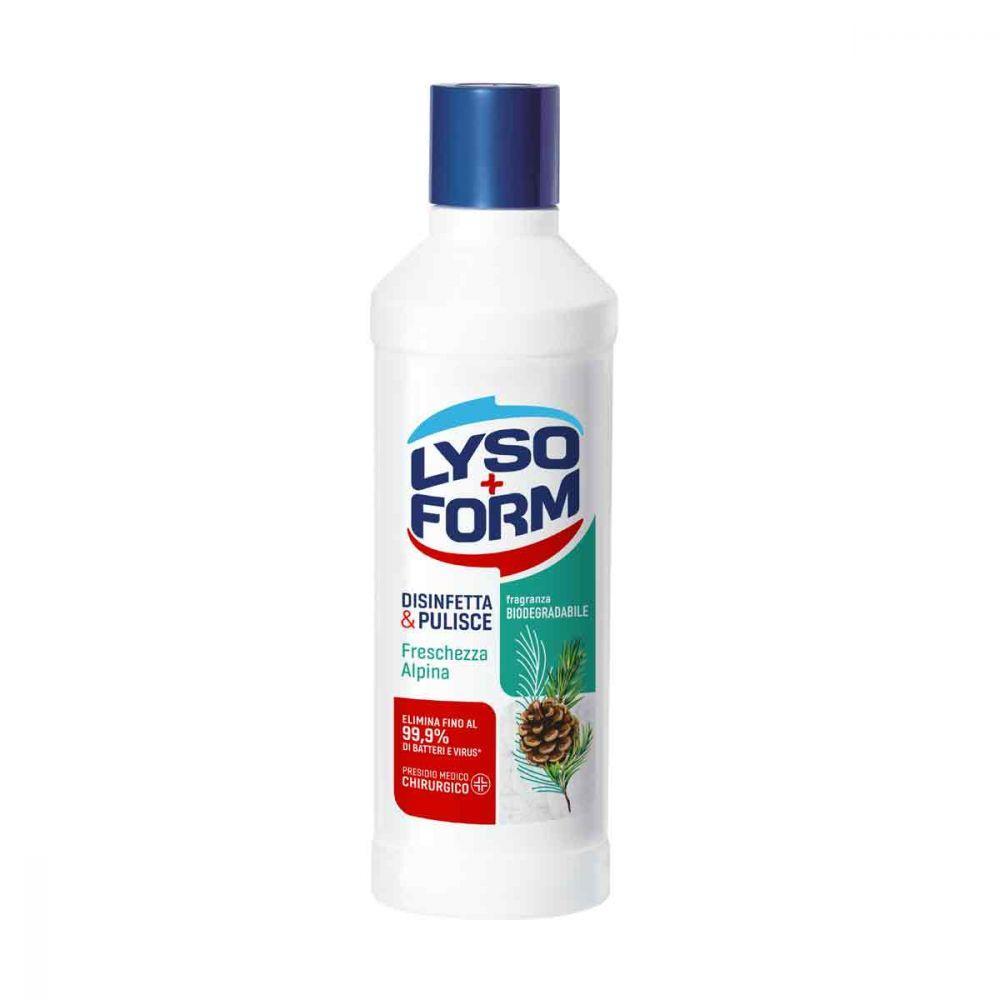 lysoform detersivo pavimenti disinfettante freschezza alpina lysoform 1,1 lt - foto 1