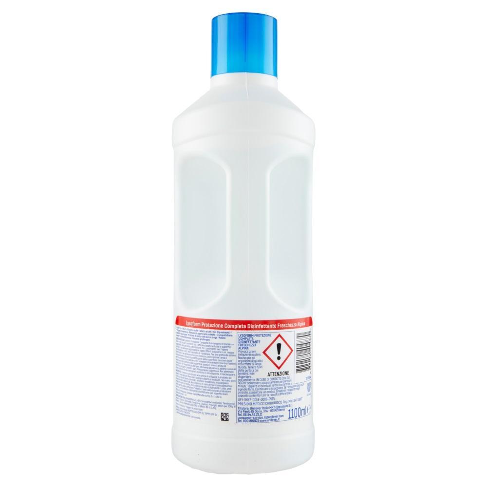 lysoform detersivo pavimenti disinfettante freschezza alpina lysoform 1,1 lt - foto 2