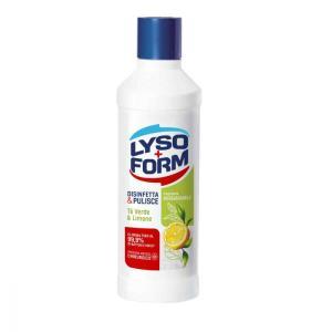 Detersivo pavimenti disinfettante te verde e limone  1,1 lt