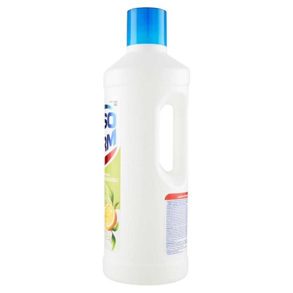 lysoform detersivo pavimenti disinfettante te verde e limone lysoform 1,1 lt - foto 2