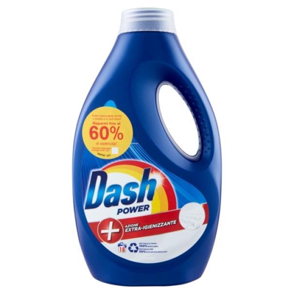 Detersivo Liquido per Lavatrice Power Azione Extra Igienizzante Dash