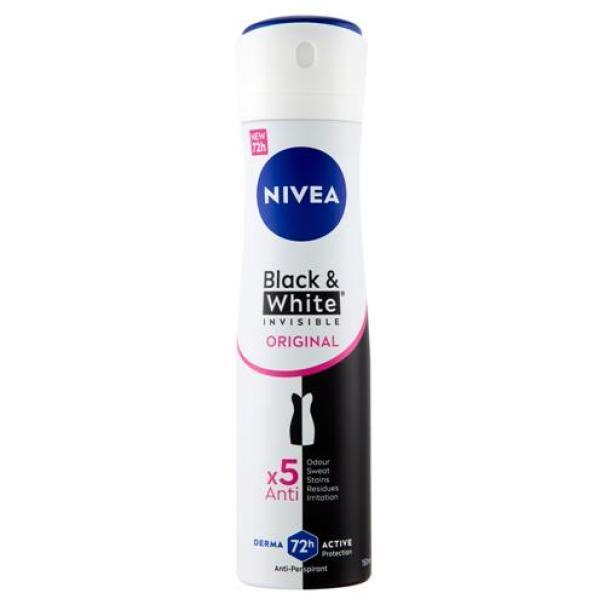 deodorante-spray-antitraspirante-black-e-white-invisible-original-nivea-150-ml deodorante-spray-antitraspirante-black-e-white-invisible-original-nivea-150-ml