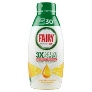 Detersivo gel lavastoviglie platinum extra brillantezza limone  600 ml
