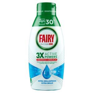 Detersivo gel lavastoviglie platinum extra brillantezza brezza marina  600 ml