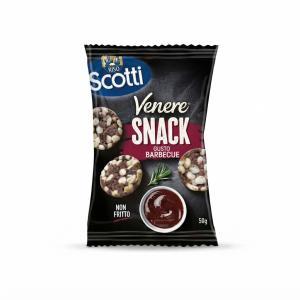 Snack di riso venere gusto barbecue  50 gr