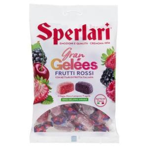 Caramelle gommose gran gelees ai frutti rossi