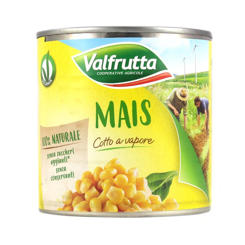 valfrutta mais cotto al vapore valfrutta 326 gr. - foto 1