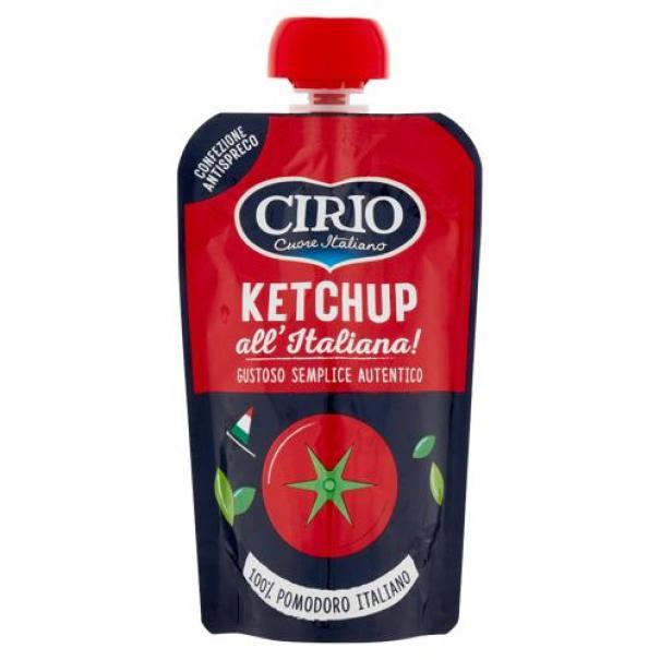 Ketchup all'Italiana in Confezione Richiudibile Cirio